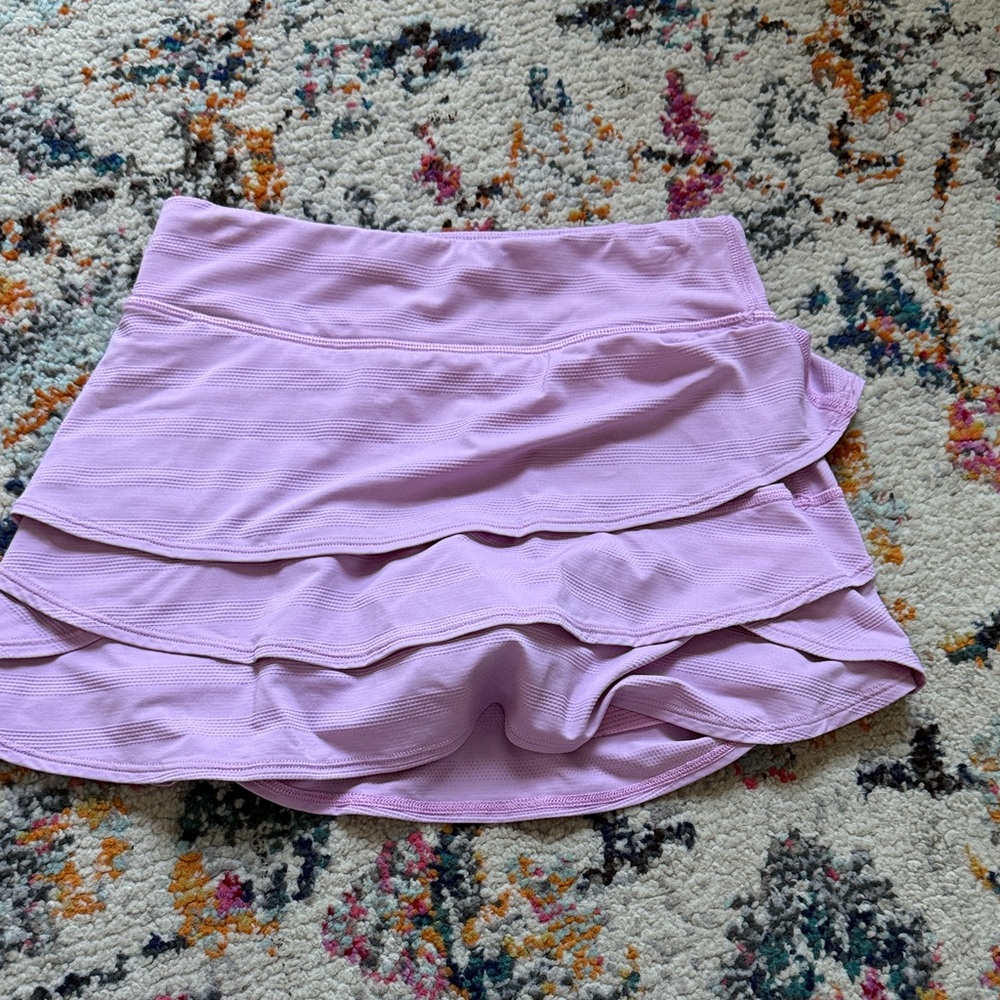 Athleta Kids Light Purple Layered Skirt
